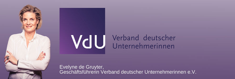 Evelyne de Gruyter, Geschäftsführerin Verband deutscher Unternehmerinnen e.V.