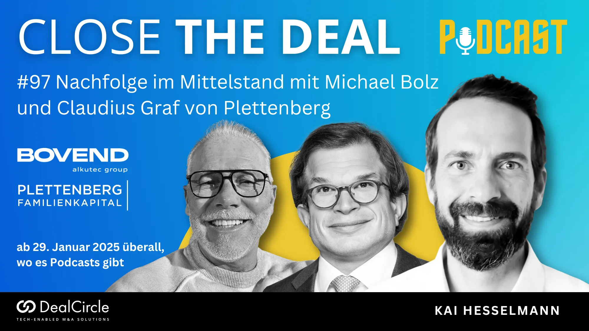 CLOSE THE DEAL 97: Nachfolge im Mittelstand